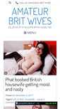 Mobile Screenshot of amateurbritishhousewives.com